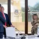 Beim G7-Gipfel in Évian gelang es den Europäern, Trump bei Laune zu halten - beim Nato-Gipfel könnte das schwieriger werden. (Archivbild) - Bild: Evelyn Hockstein/Pool Reuters/AP/dpa