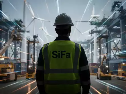 Ein Sicherheitsingenieur in Schutzkleidung steht in einer modernen Industrieanlage, die hohe technologische Komplexität und Sicherheitsanforderungen symbolisiert. - Foto: über boerse-global.de