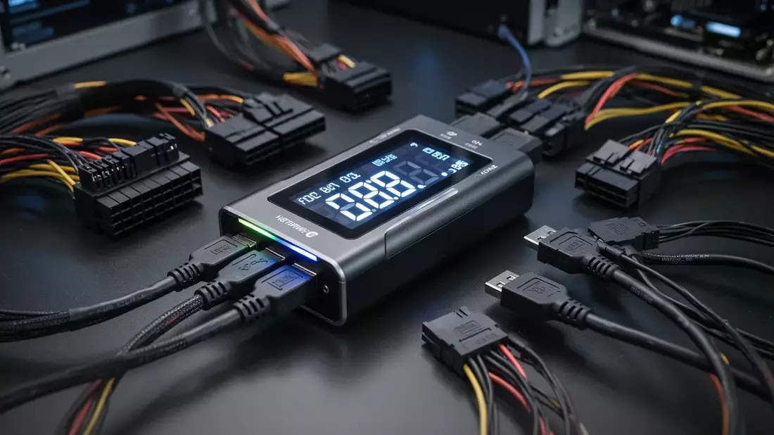Thermaltake Dr. Power III Pro: Netzteil-Tester für ATX 3.1