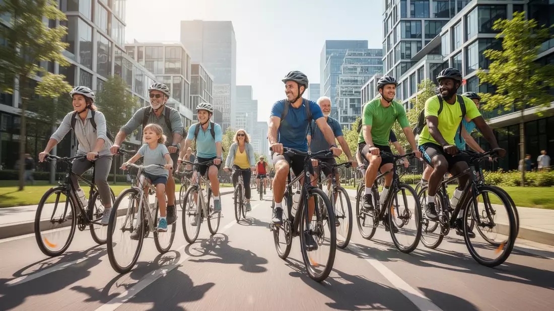 Fahrradkampagnen in Indien und Deutschland mit Rekordbeteiligung