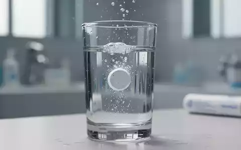 Ein Glas Wasser mit einer sich auflösenden Magnesium-Brausetablette, die Gesundheit und Nahrungsergänzung symbolisiert. - Foto: über boerse-global.de