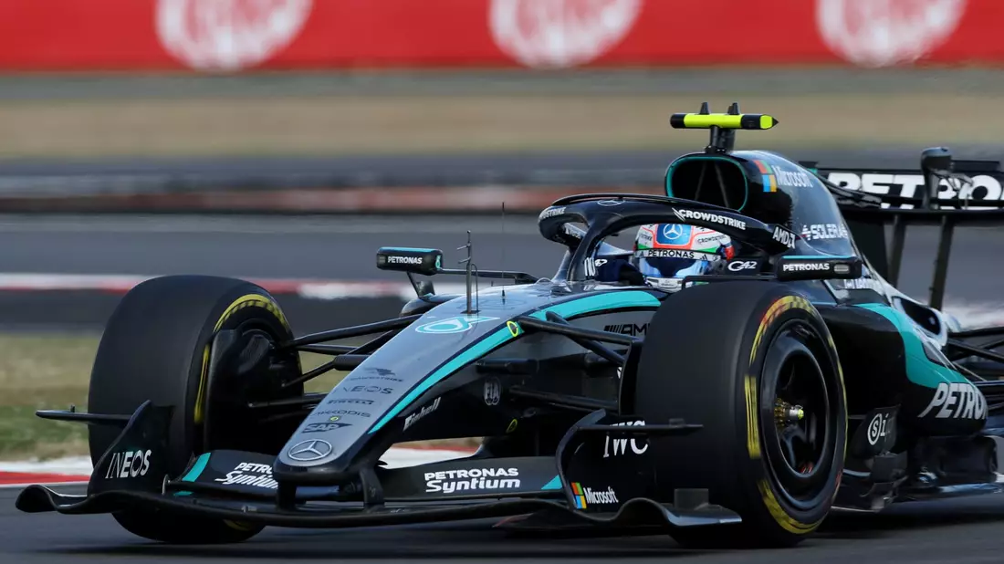Kimi Antonelli erlebt einen schwarzen Sonntag. - Bild: Morgan Harlow/AP/dpa