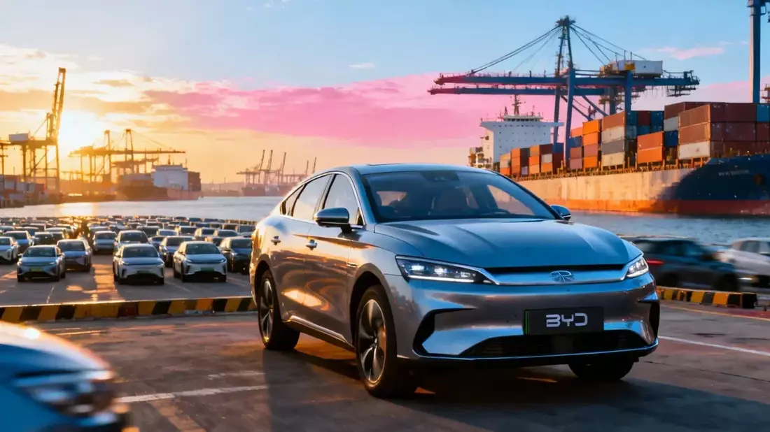 BYD Shares Surge 7% on Record Exports Amid China Slump and US Blacklist