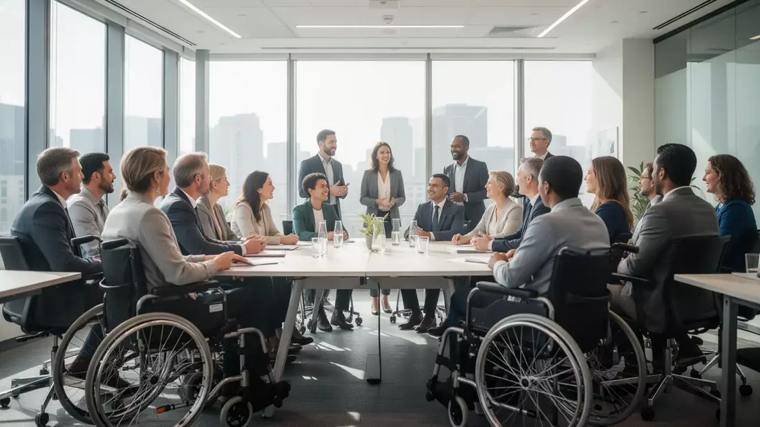 Inklusion am Arbeitsplatz: Experten diskutieren Teilhabe und Recht