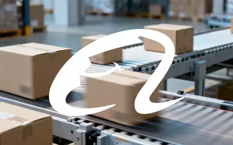 Abstrakte, atmosphärische Szene, die Logistik und E-Commerce darstellt, mit dynamischen Linien, die Effizienz und Integration andeuten. - Foto: über boerse-global.de