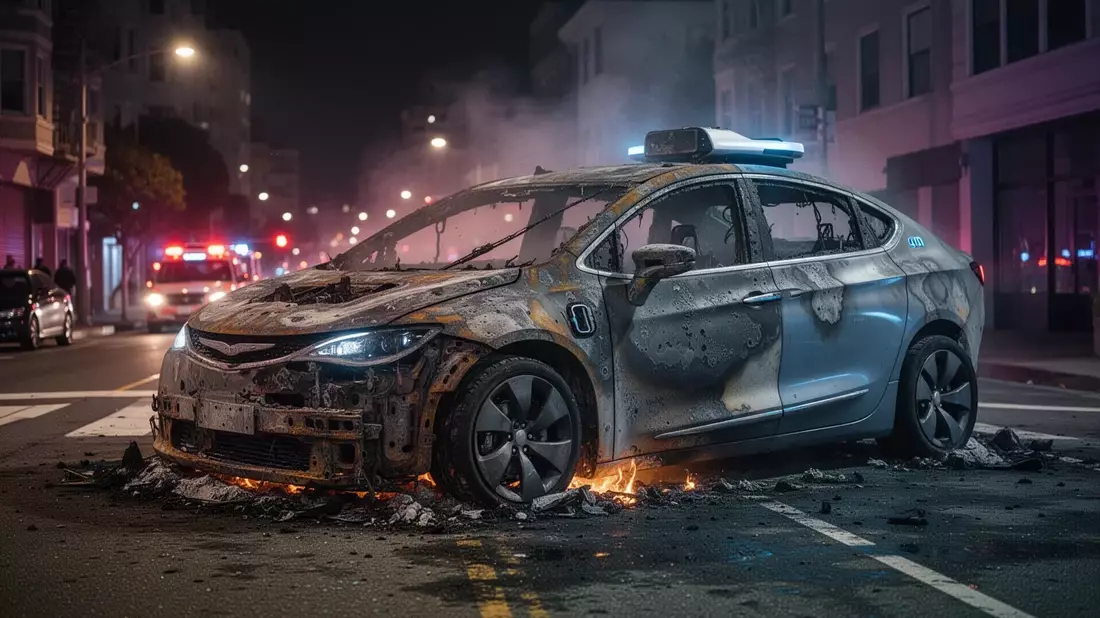 Waymo-Roboterwagen: Feuer, Gleis-Stopp und Uber-Aus in Phoenix