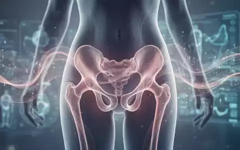 Eine abstrakte Darstellung des weiblichen Beckenbereichs mit sanften, fließenden Lichtmustern, die Gesundheit und digitale Unterstützung symbolisieren. - Foto: über boerse-global.de