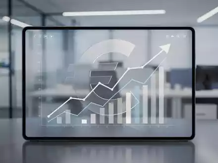 Ein stilisiertes digitales Diagramm mit Wachstum, überlagert von einem Euro-Symbol, in einem professionellen Finanzumfeld. - Foto: über boerse-global.de
