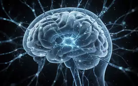 Nahaufnahme von komplexen neuronalen Bahnen im Gehirn, die blau leuchten und die Forschung an Neuroinflammation symbolisieren. - Foto: über boerse-global.de