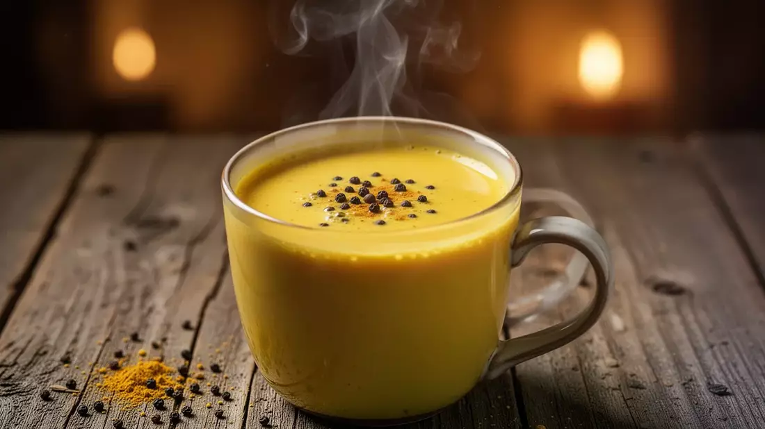 Goldene Milch: Kurkuma mit Pfeffer optimiert die Nährstoffaufnahme