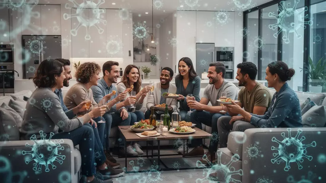 Mikrobiom-Studien 2026: Partner teilen Bakterien, Süßstoffe schaden