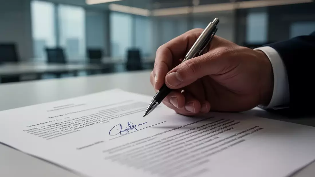 Arbeitsrecht: Keine Pflicht zur Unterschrift bei Änderungsverträgen