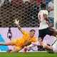 Jordan Pickford rettete die Engländer mehr als einmal.  - Bild: Natacha Pisarenko/AP/dpa