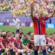 Erling Haaland traf doppelt gegen Brasilien. - Bild: Frank Franklin II/AP/dpa