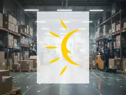 Abstrakte, atmosphärische Szene, die Logistik und E-Commerce darstellt, mit einem neutralen Marktgefühl. - Foto: über boerse-global.de