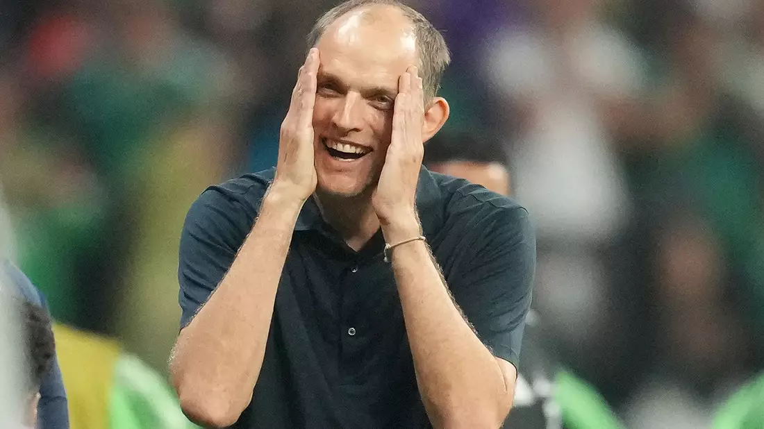 Auch Thomas Tuchel kann kaum fassen, was das für ein Spiel war,  - Bild: Nick Potts/PA Wire/dpa