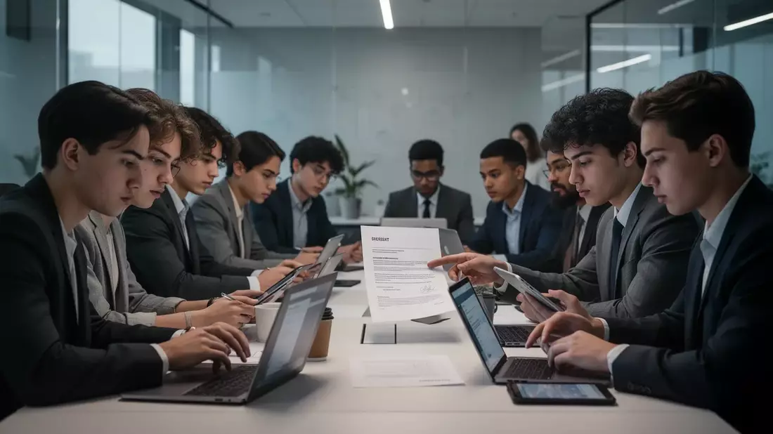 Studie: Junge Arbeitnehmer pochen auf Vertragspflichten