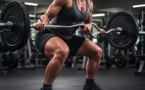 Eine Person, die eine Kniebeuge ausführt, um die Gesäßmuskulatur zu trainieren, in einem modernen Fitnessstudio. - Foto: über boerse-global.de
