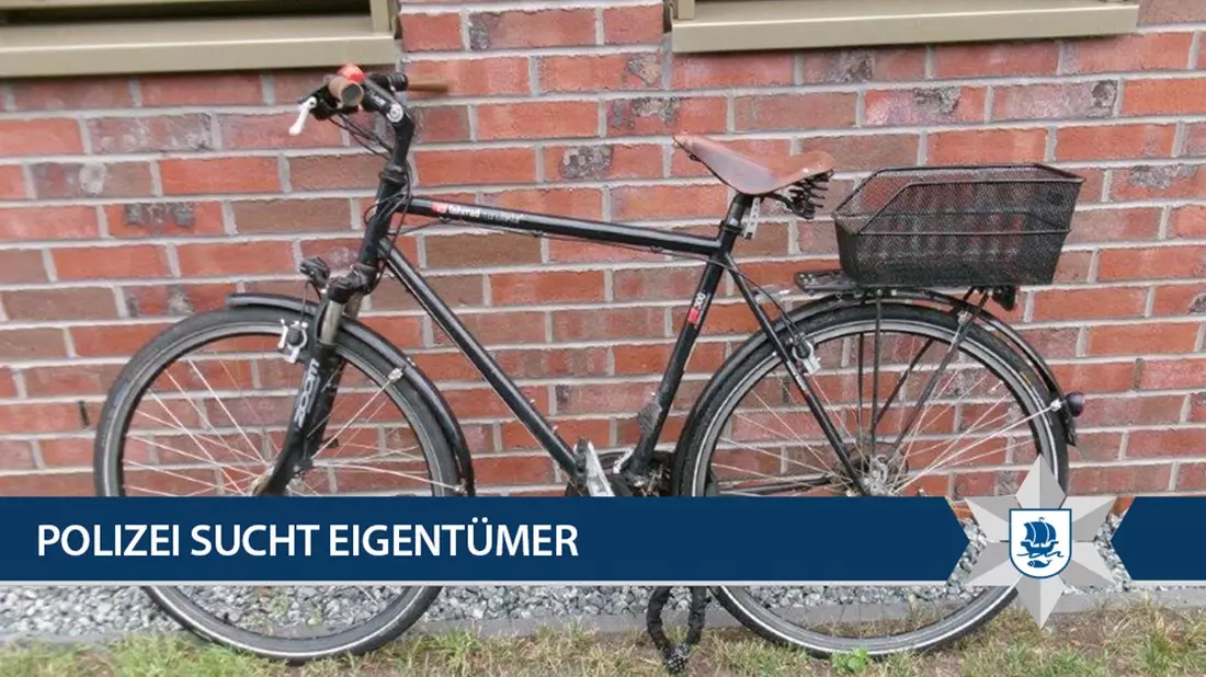 POL-Bremerhaven: Polizei sucht Eigentümer eines Fahrrads - Bild: presseportal.de