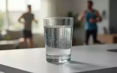 Ein klares Glas Wasser steht auf einer sauberen Oberfläche, mit sanftem Licht, das es von hinten beleuchtet. - Foto: über boerse-global.de