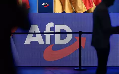 AfD-Logo am 04.07.2026 - Foto: via dts Nachrichtenagentur