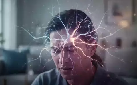 Eine Person mit subtilen, ätherischen Lichtmustern, die von ihrem Kopf ausgehen und neuronale Aktivität oder Auren symbolisieren. - Foto: über boerse-global.de
