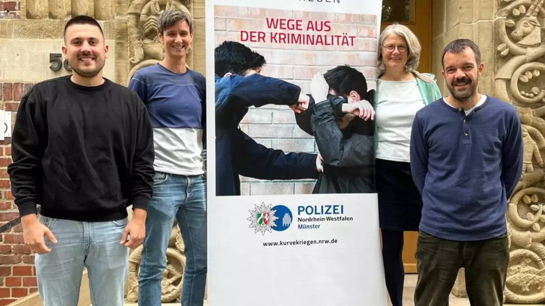 POL-MS: Zehn Jahre Kurve kriegen in Münster - Initiative zur Kriminalprävention von Kindern und Jugendlichen - Bild: presseportal.de