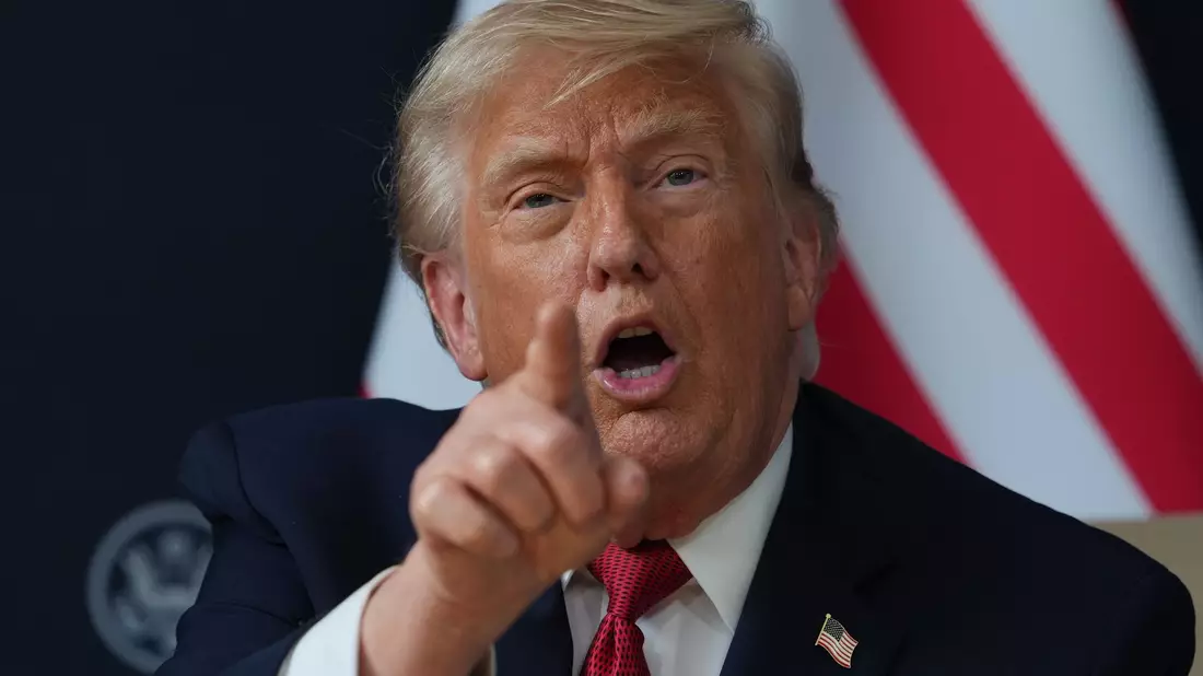 Donald Trump - Bild: Julia Demaree Nikhinson/AP/dpa