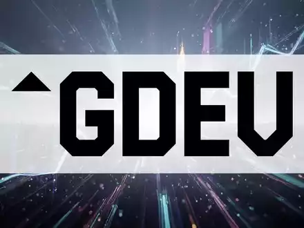Abstrakte Darstellung der Videospielbranche mit dynamischem, aufwärts gerichteten Markttrend, symbolisiert durch leuchtende digitale Partikel. - Foto: über boerse-global.de