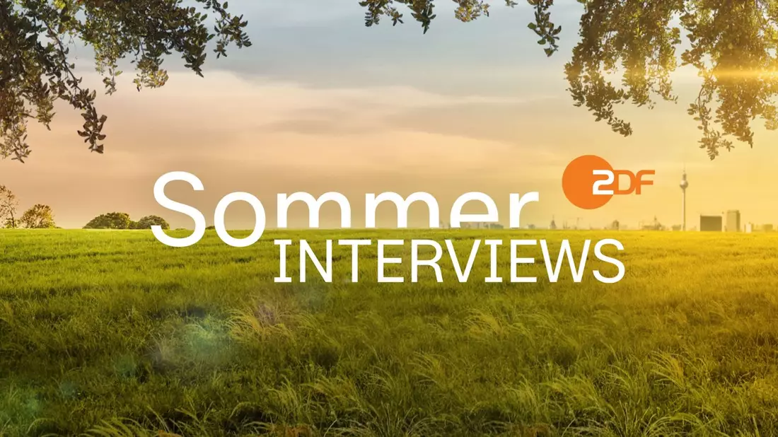 Start von sieben Berlin direkt-Sommerinterviews im ZDF / Zum Auftakt Bundespräsident und Bundeskanzler im Gespräch - Bild: presseportal.de