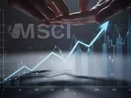 Eine stilisierte Grafik zeigt einen Aufwärtstrend, der sanft nach unten gedrückt wird, was auf verlangsamte Aufstiegshoffnungen hindeutet. - Foto: über boerse-global.de