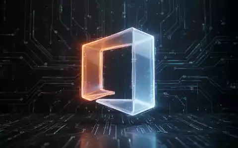 Leuchtendes, futuristisches Microsoft Office-Logo auf dunklem High-Tech-Hintergrund mit digitalen Schaltkreismustern. - Foto: über boerse-global.de