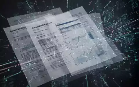 Überlappende, halbtransparente Dokumente und digitale Datenströme symbolisieren die Vereinfachung komplexer EU-Steuertransparenzregeln. - Foto: über boerse-global.de