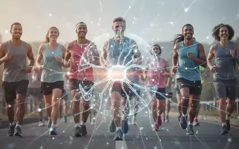 Eine futuristische Darstellung von künstlicher Intelligenz (KI), die sich mit menschlicher Gesundheit und Prävention verbindet. - Foto: über boerse-global.de