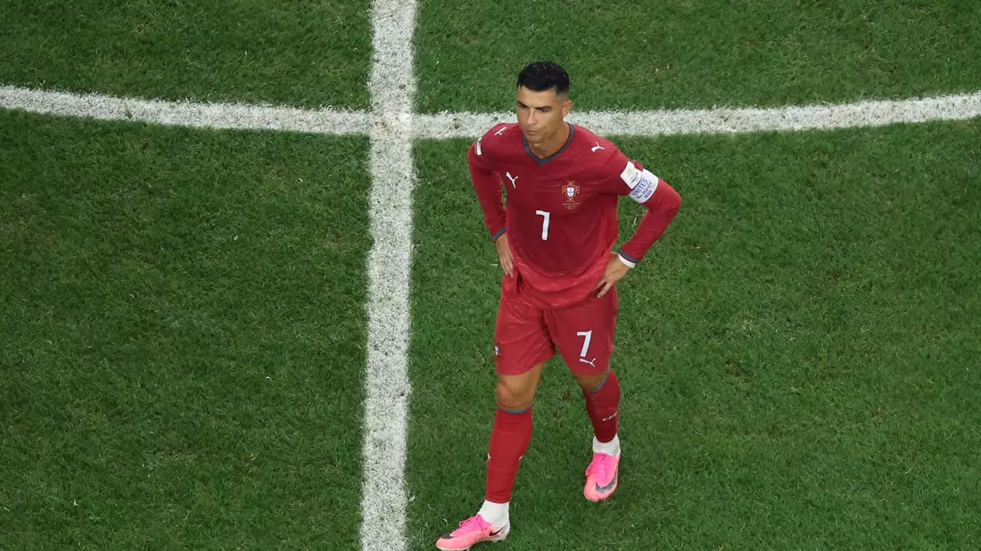 Cristiano Ronaldo und Portugal sind ausgeschieden. - Bild: Sam Hodde/AP/dpa