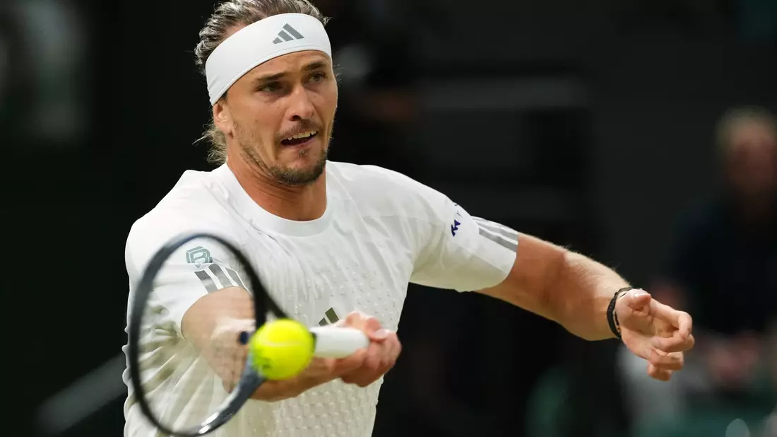 Alexander Zverev steht kurz vor dem Viertelfinaleinzug. - Bild: Kirsty Wigglesworth/AP/dpa