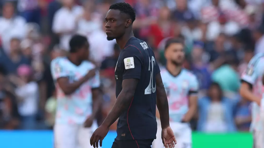 Leitete das 1:1 des US-Teams ein: Stürmer Balogun. - Bild: Maddy Grassy/AP/dpa