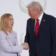 Gehen sie beim Nato-Gipfel im Guten auseinander? Diese Frage stellt sich nach den jüngsten Auseinandersetzungen von Trump und Meloni. (Archivbild)  - Bild: Evan Vucci/AP Pool/AP/dpa
