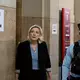 Le Pen hofft auf einen Freispruch, auch wenn dies als unwahrscheinlich gilt. (Archivbild) - Bild: Bertrand Guay/AFP/dpa