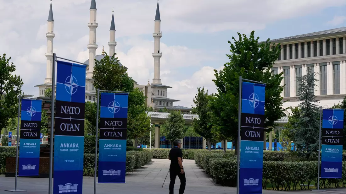 Die Türkei richtet den Nato-Gipfel in ihrer Hauptstadt Ankara aus.  - Bild: Emrah Gurel/AP/dpa