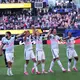 Belgien bejubelt den Einzug ins Viertelfinale. - Bild: Ted S. Warren/AP/dpa