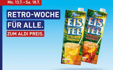 Comeback des Jahres: ALDI Nord bringt Kult-Eistee zurück - Foto: presseportal.de