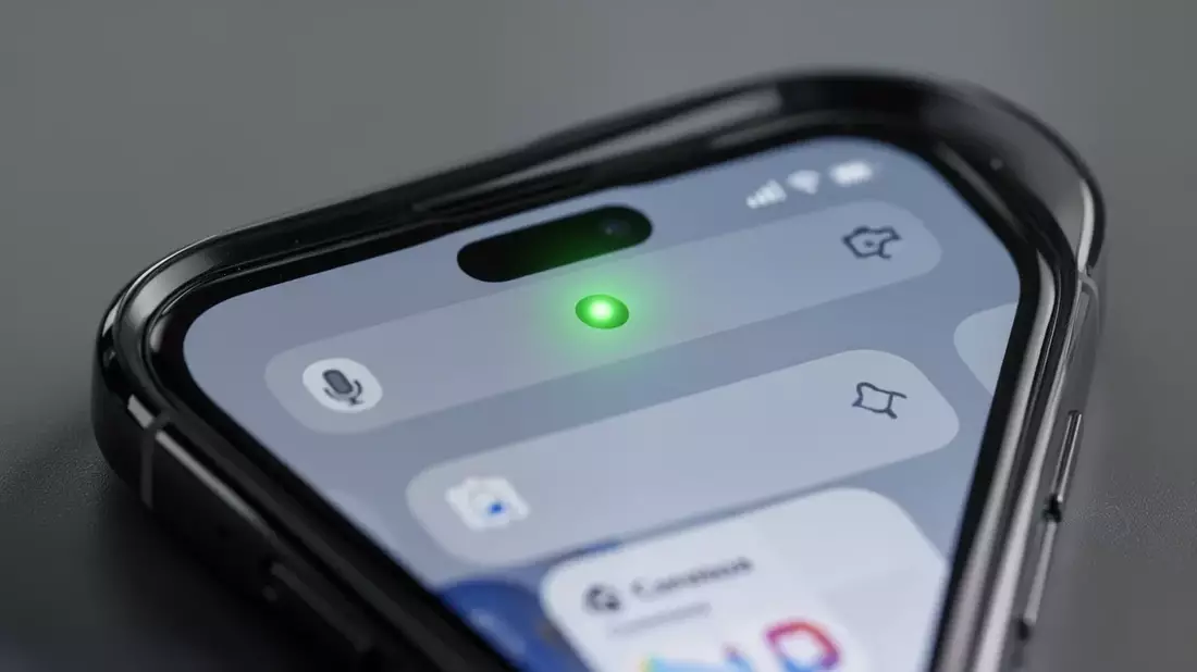 Grüner Punkt auf iPhone & Android: So erkennen Sie Spionage