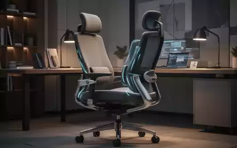 Ein moderner, ergonomischer Bürostuhl in einem stilvollen Home-Office-Bereich, der gesunde Haltung und Komfort betont. - Foto: über boerse-global.de