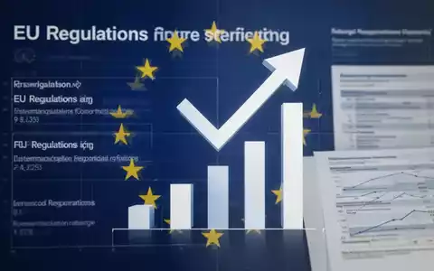 Ein minimalistisches Diagramm, das eine Reduzierung um 70 Prozent darstellt, mit EU-Symbolik im Hintergrund. - Foto: über boerse-global.de