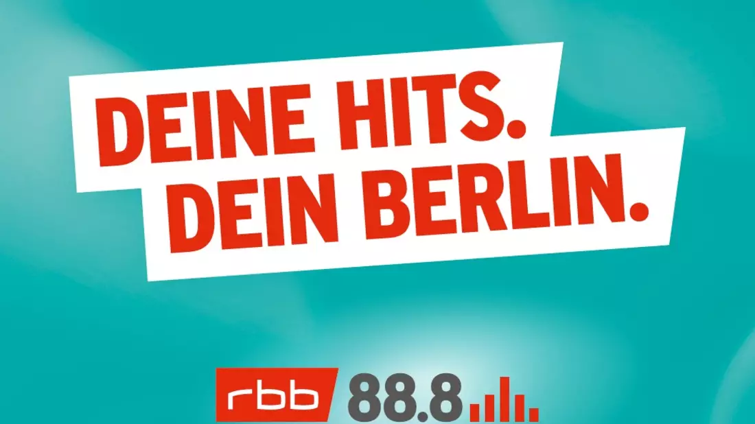 Deine Hits. Dein Berlin.: Neuausrichtung der Radiowelle rbb 88.8 - Bild: presseportal.de