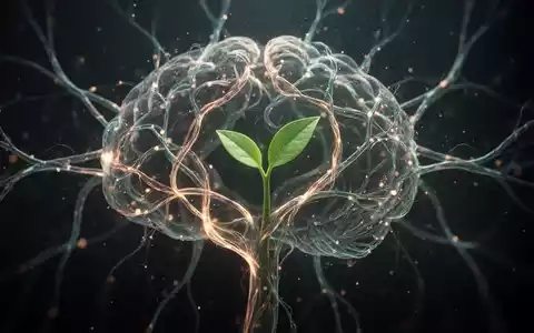 Abstrakte Darstellung von neuronalen Netzwerken und Lichtspuren, die Gehirnaktivität und emotionale Bindung symbolisieren. - Foto: über boerse-global.de