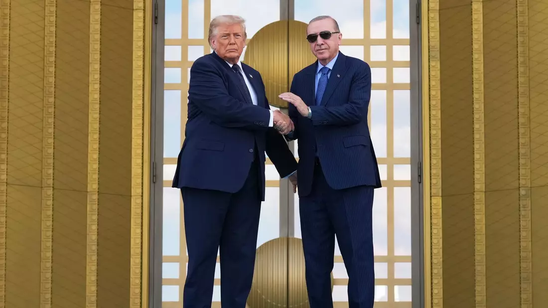 Trump und Erdogan betonten ihr gutes Verhältnis. - Bild: Alex Brandon/AP/dpa