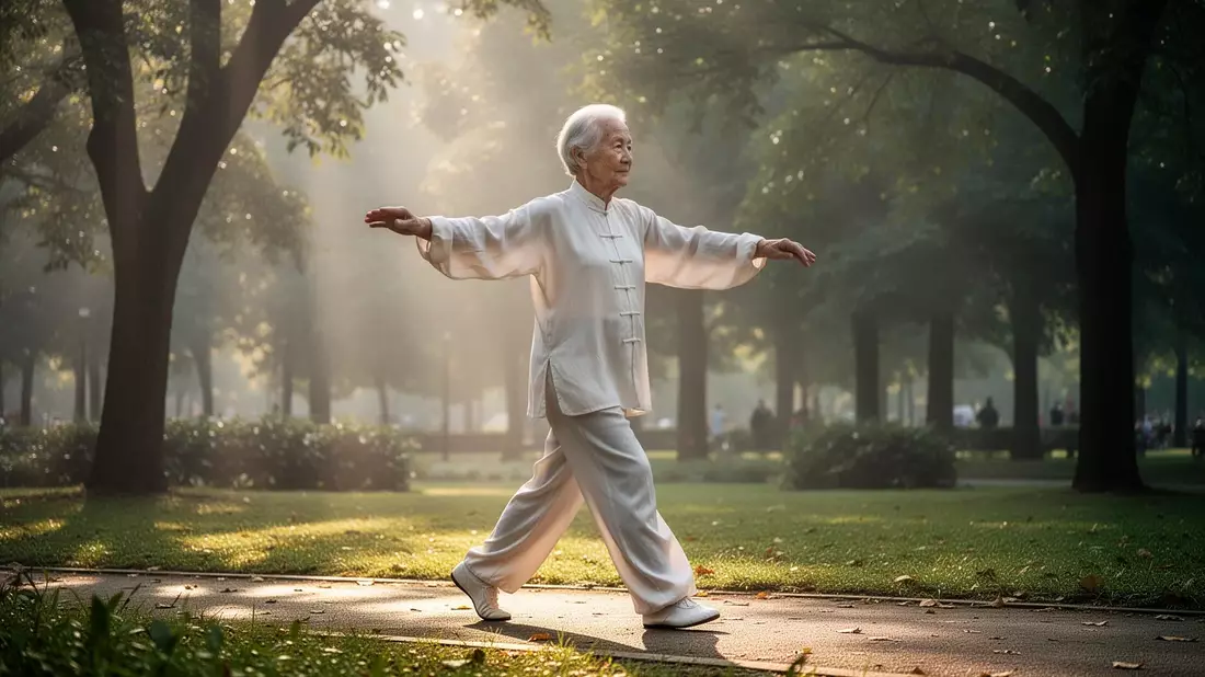 Tai Chi Walking: Meditatives Gehen als Fitnesstrend 2026