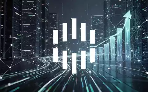 Abstrakte Darstellung der digitalen Infrastruktur mit Elementen von Datenfluss und Netzwerkverbindungen, die Wachstum und Bereitschaft andeuten. - Foto: über boerse-global.de